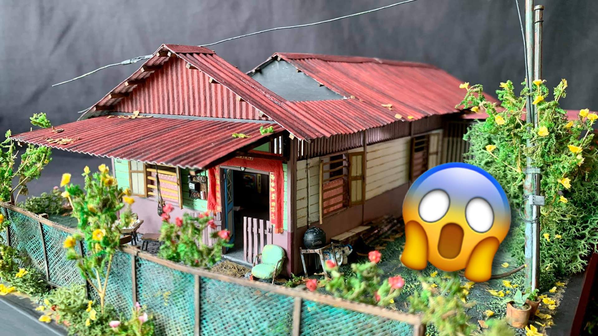 One of the people Jeffrey Kong is inspired by is another former SAF regular, miniature artist Wilfred Cheah.