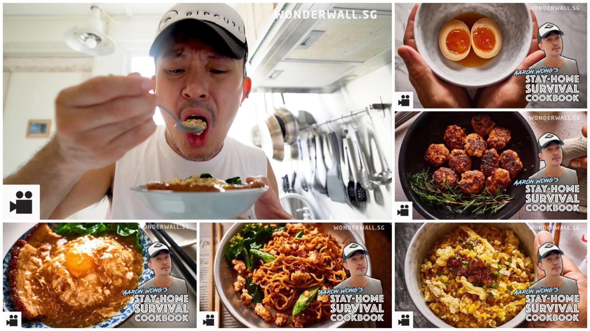 Weekends At Home: Watch Aaron Wong's Survival Cookbook Video Series.