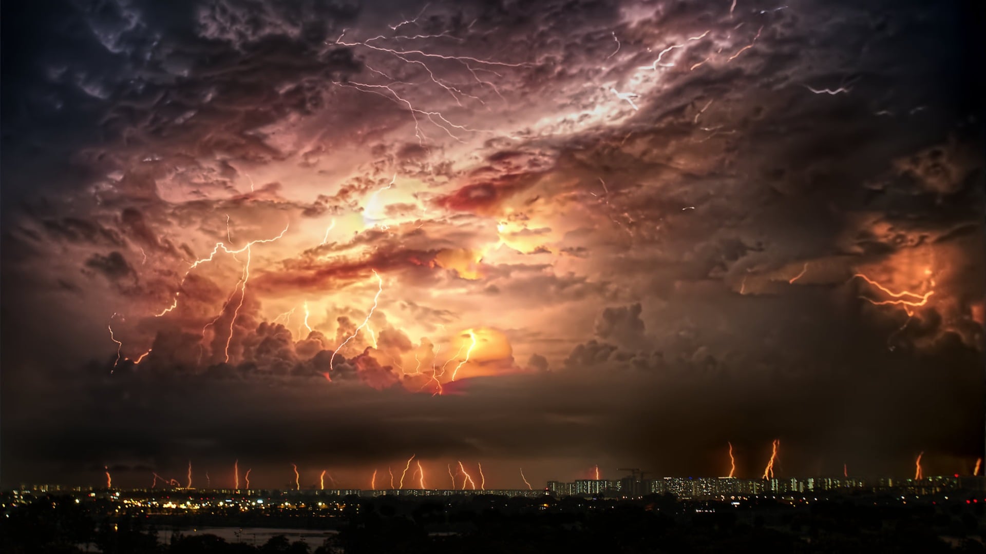 Business manager and avid photographer Paul Lee captured this lightning storm in Yishun in May 2020.
