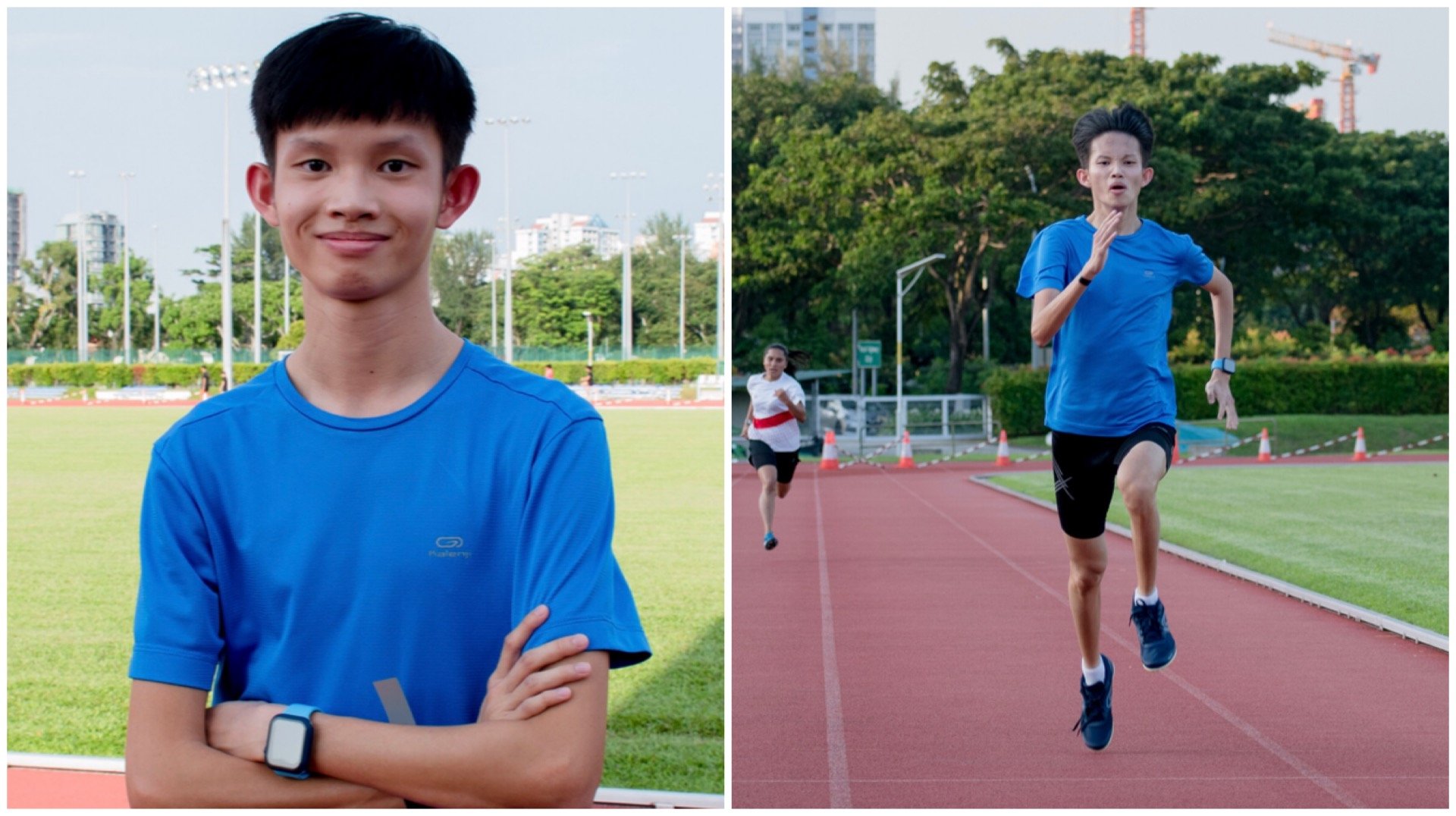 Paralympics Athletics: Para runner Maveric Lee Dong En.