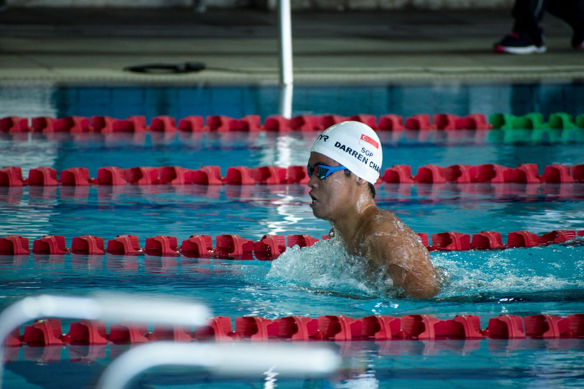 Paralympics Swimming: Para swimmer Darren Chan Wei Siang.