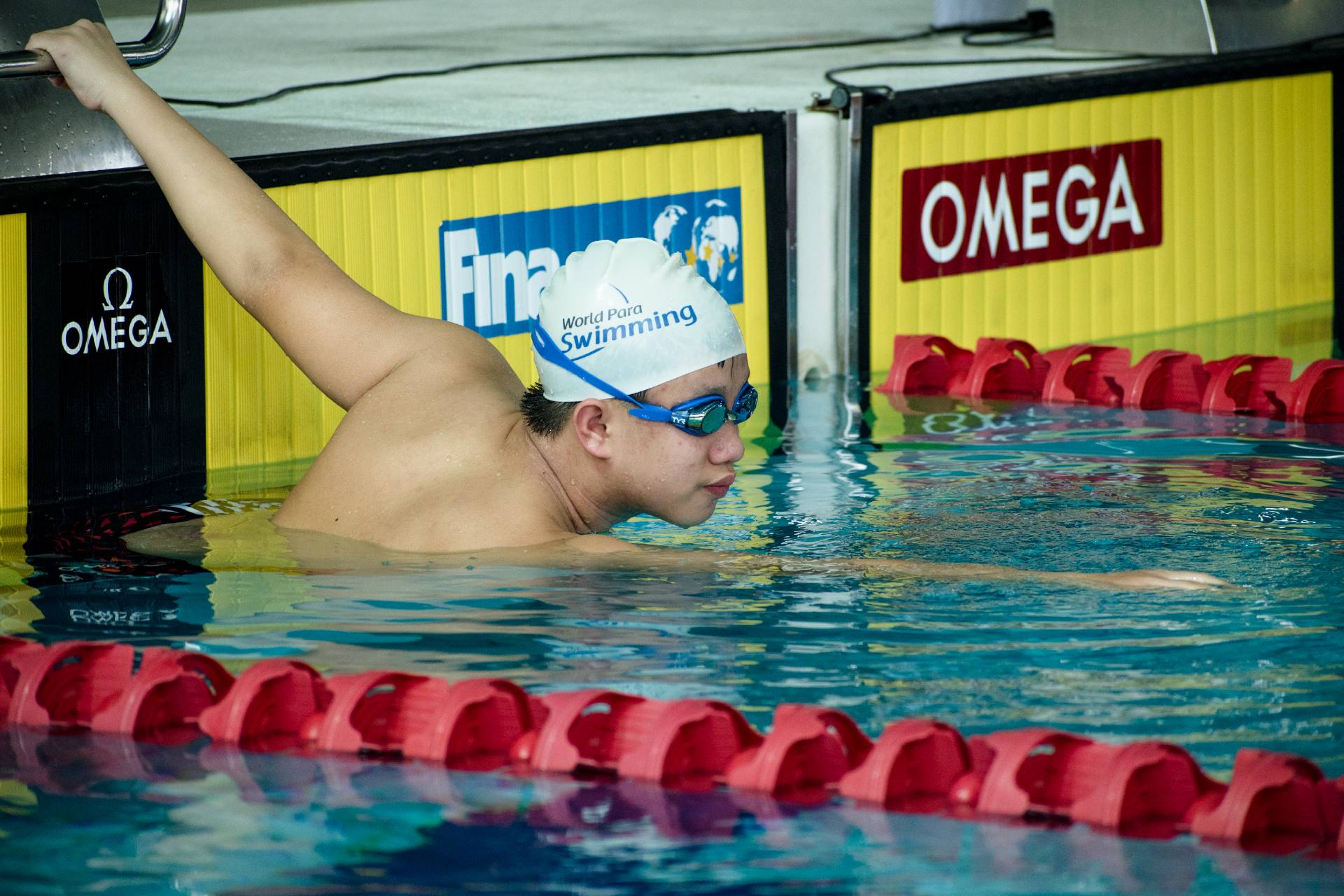Paralympics Swimming: Para swimmer Liauw Thiam Hee Jeremiah.