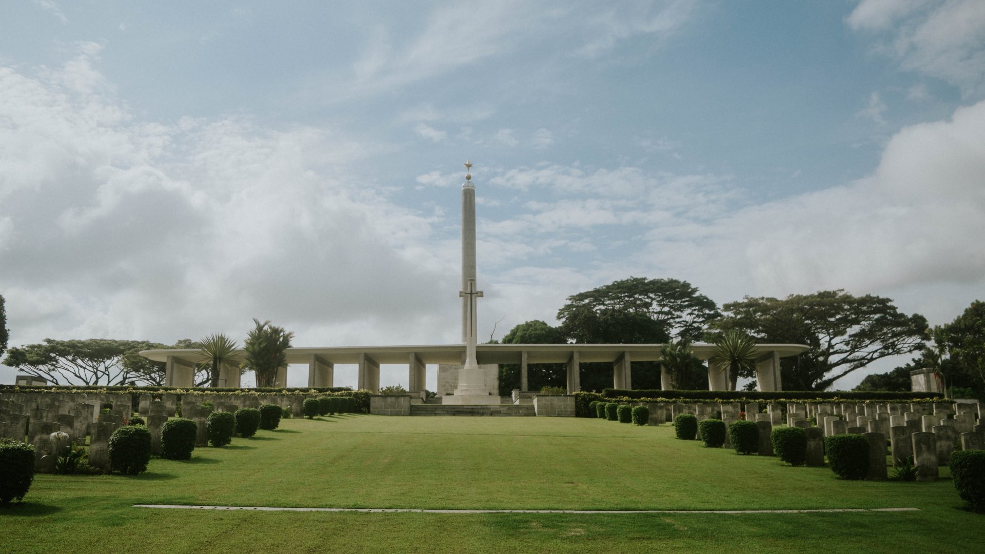 Let's Rediscover Our Valiant Past: the Kranji War Memorial honours the men and women who lost their lives in the line of duty during WWII.