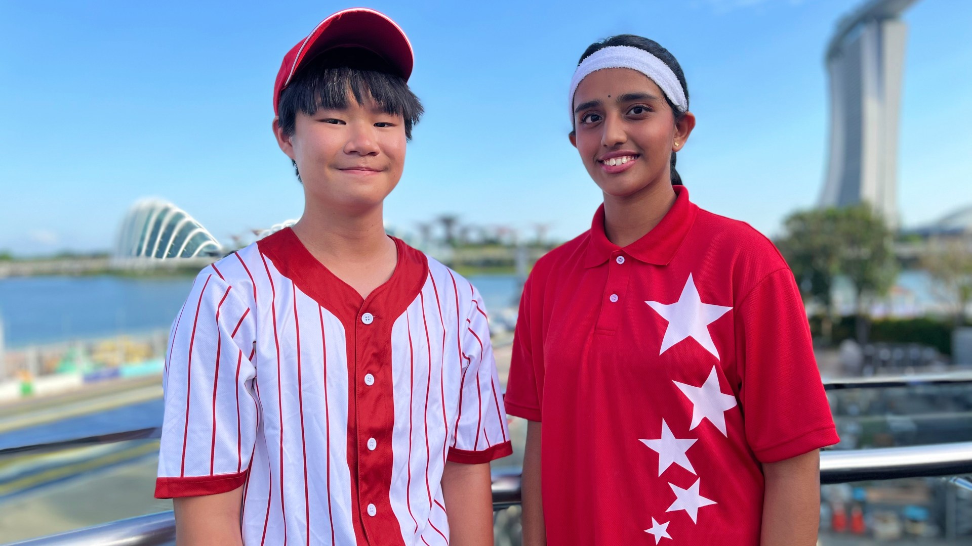 NJC student Braden Lim and CHIJ Secondary student S M Bharathi appear in Chapter 5, the show's finale.