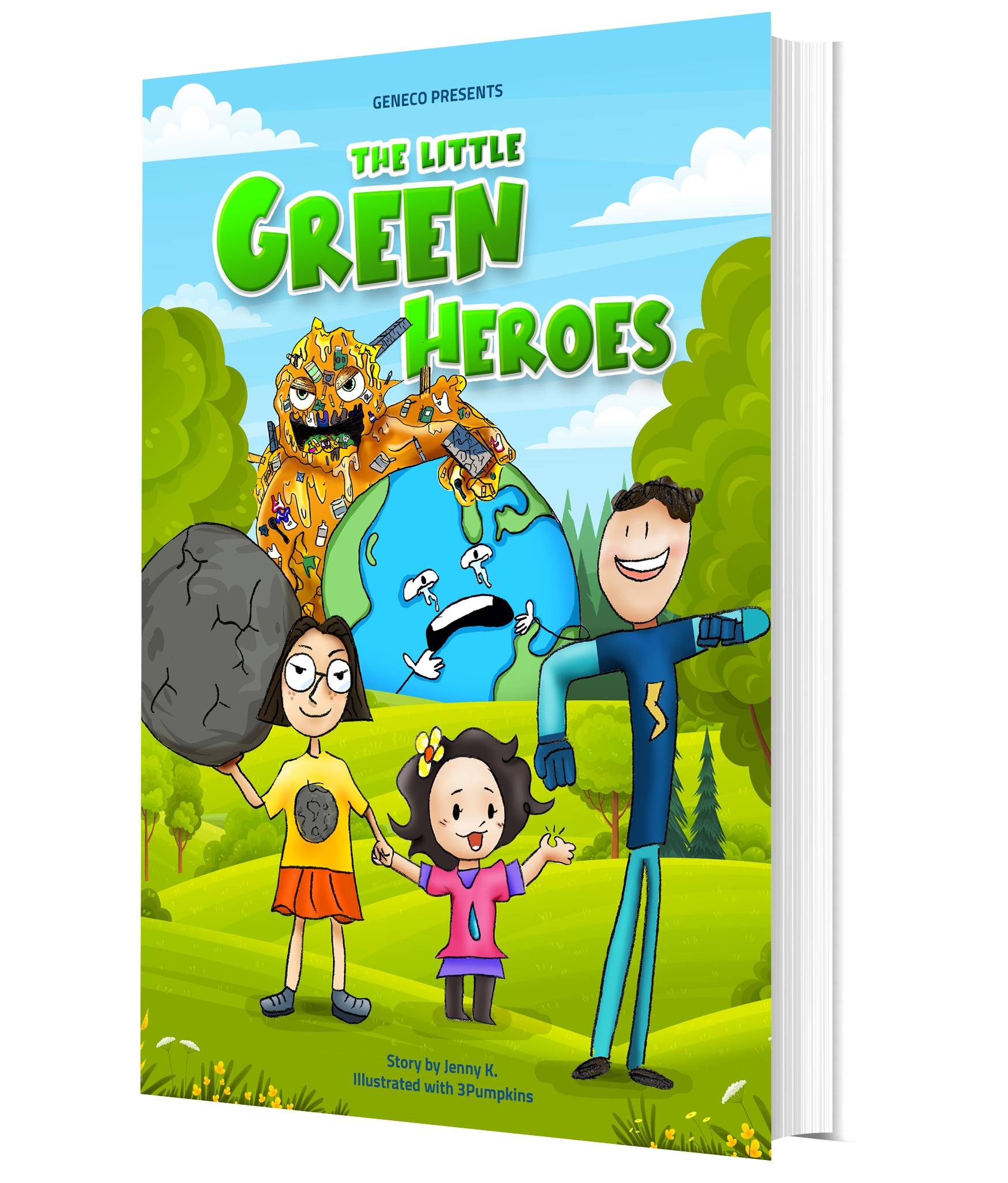 The Little Green Heroes e-book.