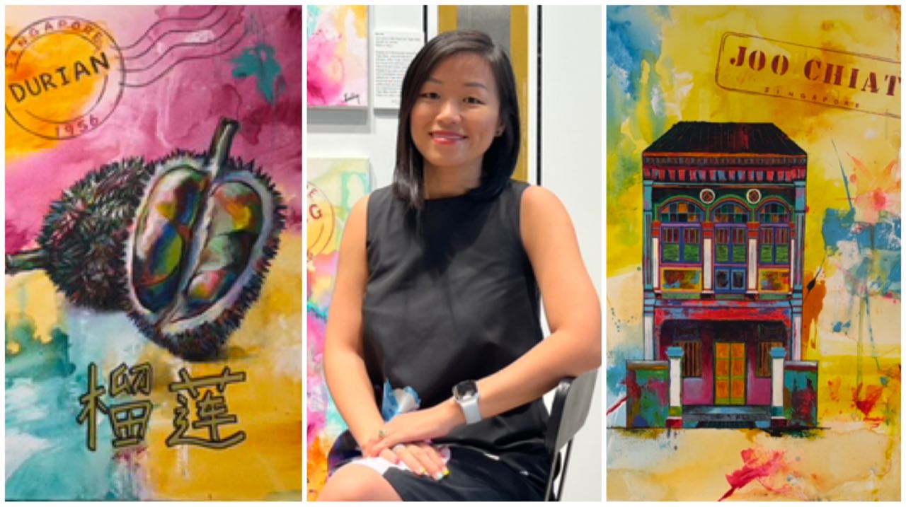 Artist Behind The Art: She Pays Kaleidoscopic Tributes To Singapore Icons