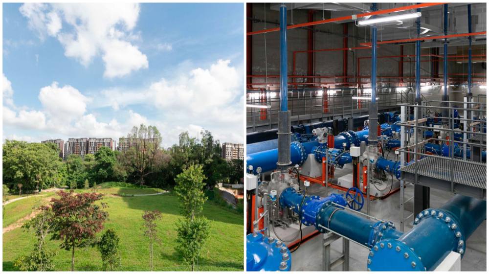 Singapore's First Underground Service Reservoir Built On Low Ground